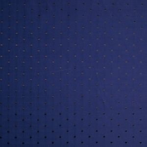 Punktains poliestera oderaudums / Tumši zils