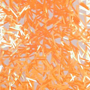 Tīkla audums ar spīguļiem / Oranža