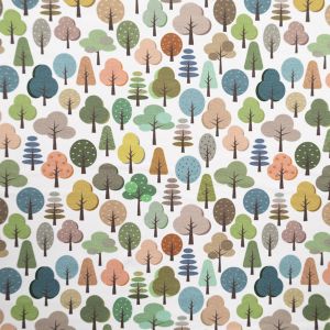 GOTS trikotāža / Skogsmix vit