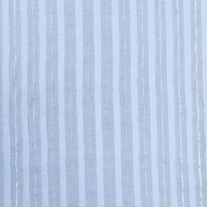 Kokvilnas batists ar lureksu / Gaiši zils