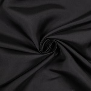 Zīda satīns / Melns