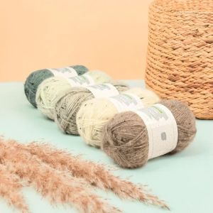 Dzija Abakhan Brushed Aran Tweed 100 g / Dažādi toņi