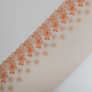 Mežģīnes 250 mm / Bešs- Oranži