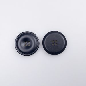 Vienkārša poga 25 mm / Melns