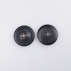 Vienkārša poga 25 mm / Tumši pelēks