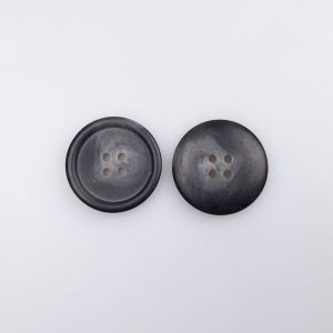 Vienkārša poga 25 mm / Tumši pelēks
