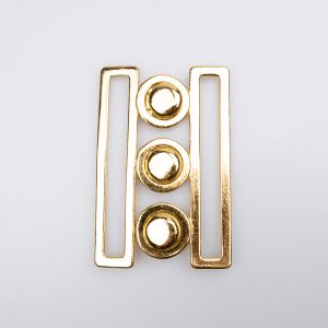 Elastīgās jostas sprādze 63 mm / Zelta
