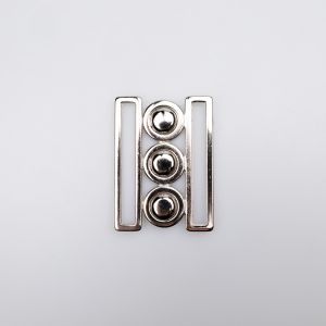 Elastīgās jostas sprādze 50 mm / Sudraba