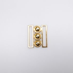 Elastīgās jostas sprādze 38 mm / Zelta