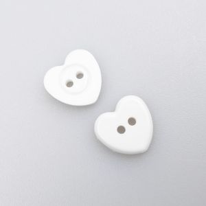 Poga Sirds 13 mm / 1 White