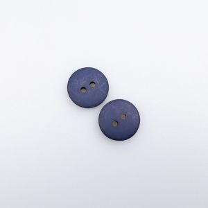 Vienkārša poga 15 mm / 25 Tumši zils