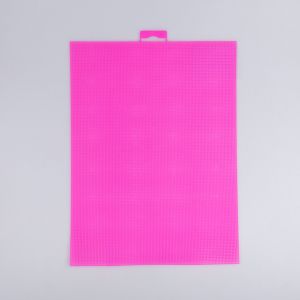 Plastmasas kanva 1 mm, 21x28 cm, Rozā 140