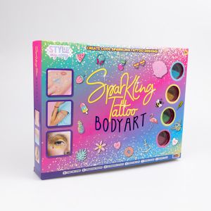 Bērnu mirdzošo tetovējumu komplekts / GL Sparkling Tattoo Body Art
