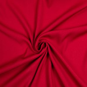 Kostīmu audums Stretch Twill / 65 Piesātināti sarkans