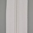 5 mm spirāles rāvējslēdzis ar diviem sunīšiem / slīdnēm 80 cm / Balts 101