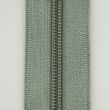 5 mm spirāles rāvējslēdzis ar diviem sunīšiem / slīdnēm 80 cm / Pelēks 316