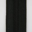 5 mm apakšā noslēgts spirāles rāvējslēdzējs ar vienu ķepiņu 30 cm / Melns 332