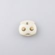 Stoperis ar diviem caurumiem 15x15mm / Dabīgs 102