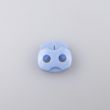 Stoperis ar diviem caurumiem 15x15mm / Zils 188