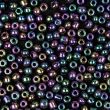 Pērlītes 4mm / Melns hologrammas 332-H