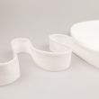 Poliestera lente PES 30 mm / Balts 101