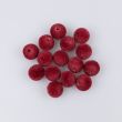Samts Pērlītes 20 mm / 5 gab / Bordo 114