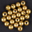 Perlamutra pērlītes 10 mm / 22515-127 Dzeltens