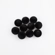 Samts Pērlītes 16 mm 10 gab / 332 Melns