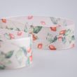 Ziemassvētku lente / 40 mm /  Mežrozīšu