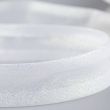 Lurex slīpā diega lenta 25 mm / Balts 15333