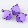 Poga / Cupcake / Violets