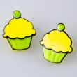 Poga / Cupcake / Zaļa