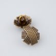 Metāla poga ar kājiņu 12 mm / Misiņš