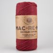 Makrame dzija Mac-Re-Me 200g / 113AE Red Velvet