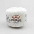 Lina Tamborēšanas Diegi Stenli Panama 50 g / 1 Balts