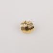 Metala poga ar apmalēm 18 mm / Shank button, Gold