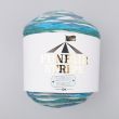 Dzija Emu Funfair Stripe Cotton Blend DK 150 g / Blue Raspberry Slush (005)