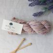 Dzija Walnut Tree Yarn Pure Merino Prints 4 ply 50 g / Lilac Blue