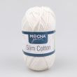 Kokvilnas dzija Mocha Yarn Slim Cotton 50 g / 03 Milk