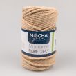 Makramē aukla Mocha Yarn Macrame Rope 3 mm / 09 Beige