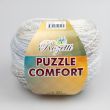 Dzija Rozetti Puzzle Comfort 200 g / 235-07 Gaiši zils, Pelēks