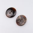 Ovāla poga 23 mm / Brūns
