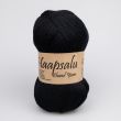 Dzija Midara Haapsalu šaļļu dzija 100 g / 940 Black