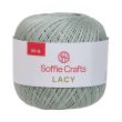 Tamborēšanas Diegi Soffie Crafts Lacy 50 g / Salvijas zaļa 06