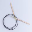 KnitPro koka apļadāmadatas Basix Beech 100 cm / 4,50 mm