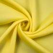 Однотонный искусственный шелк Креп Атлас  / Светло-желтый