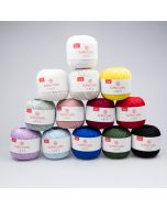 Нить для вязания крючком Soffie Crafts Lacy 50 г / Разные тона