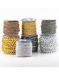 Алюминиевая цепь / 2 размерa / Разные тона