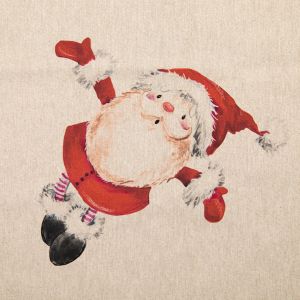 Декоративная купонная хлопчатобумажная ткань / Санта Клаус
