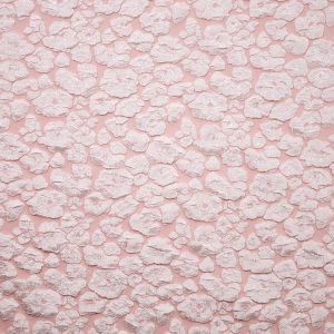 Жаккардовая костюмная ткань Pebbles / Розовый